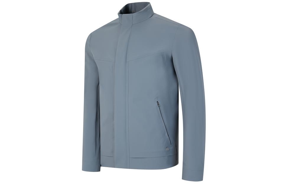 RAPIDO Outdoor Casual Solid Zip-Up Stand Collar Jacket CN4139U03