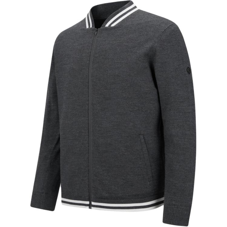 RAPIDO Outdoor Casual Sports Zip-Up Stand Collar Jacket - Dark Gray CN2751Z05