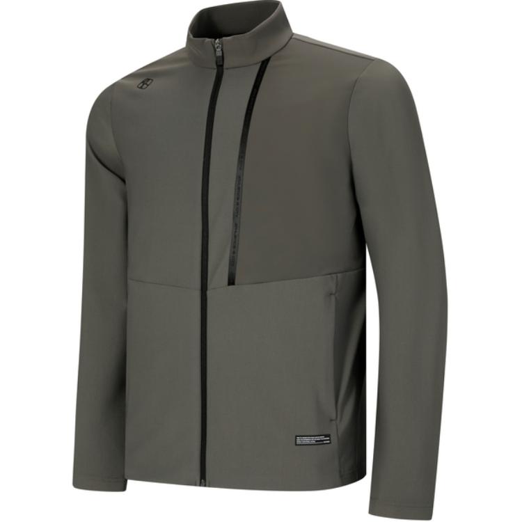 Shop RAPIDO Jaket Kasual Outdoor Kerah Standar dengan Ritsleting dan Desain Jahitan CN4776G03