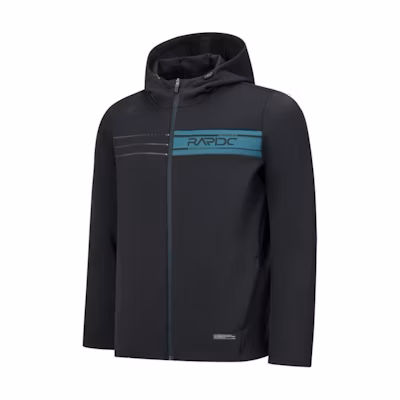 RAPIDO Premium Color Block Casual Jacket Black - Active Lifestyle Series CN4776G02