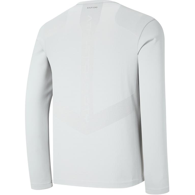 Lookbook RAPIDO プレミアムクルーネックスウェット - スポーツカジュアル ジャカードパッチワーク CN4841L03