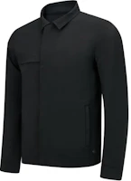 RAPIDO R-LINE Black Solid Color Long Sleeve Polo Collar Jacket CN4139U02 RAPIDO R-LINE Black Solid Color Long Sleeve Polo Collar Jacket CN4139U02