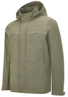 RAPIDO Solid Color Detachable Hood Jacket with Logo Print for Men CN4139O38 RAPIDO Solid Color Detachable Hood Jacket with Logo Print for Men CN4139O38