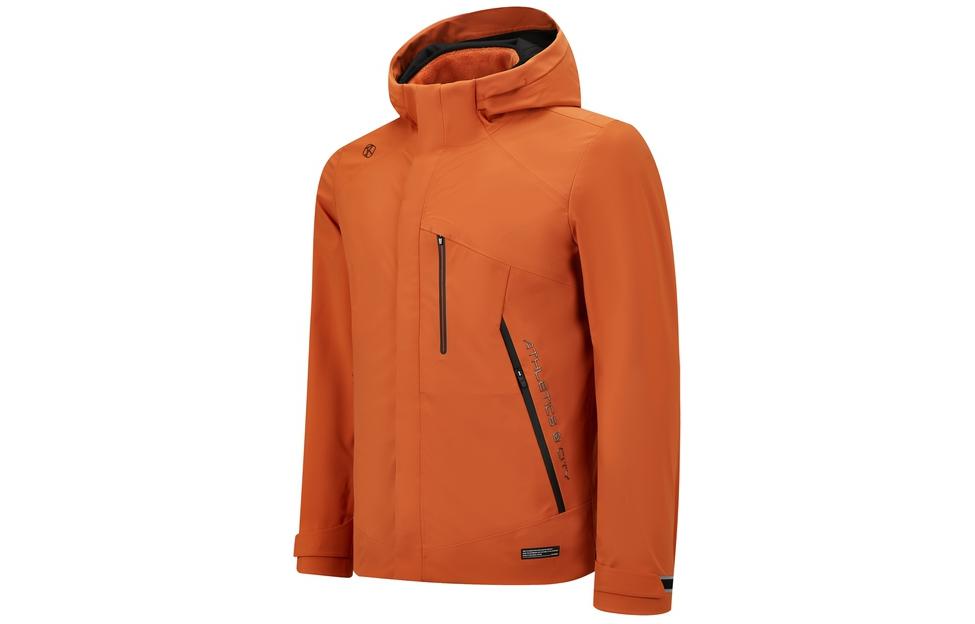 RAPIDO Solid Color Logo Hoodie Jacket CN4Z39J01