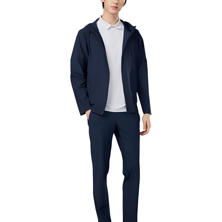 Shop ラピード メンズ ロゴフーディー ジップアップ 長袖ジャケット CN4439J05