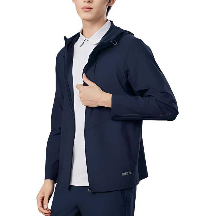 Purchase ラピード メンズ ロゴフーディー ジップアップ 長袖ジャケット CN4439J05