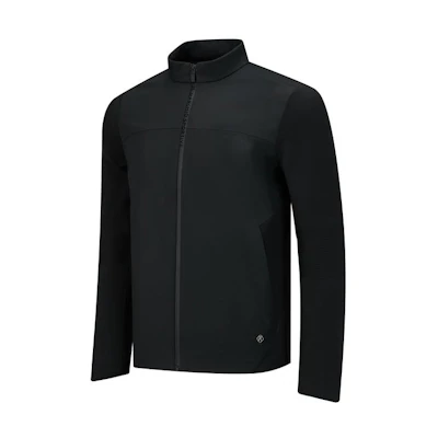 RAPIDO Solid Color Stand Collar Casual Jacket Black CN4139U06