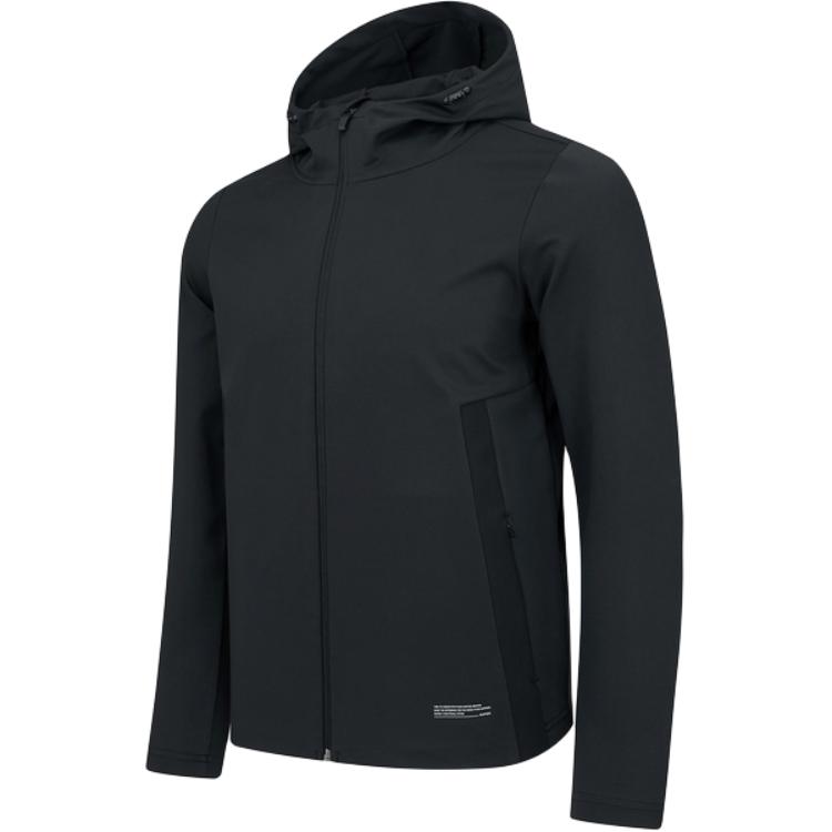 RAPIDO SS23 Black Casual Hoodie Jacket - Sport Lifestyle Series CN3176G05