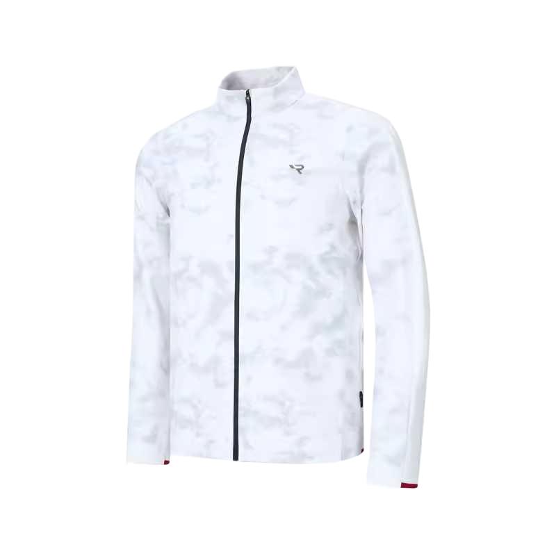 RAPIDO SS24 Lightweight Golf Pro Zip-Up Jacket White CN4Z76Z10