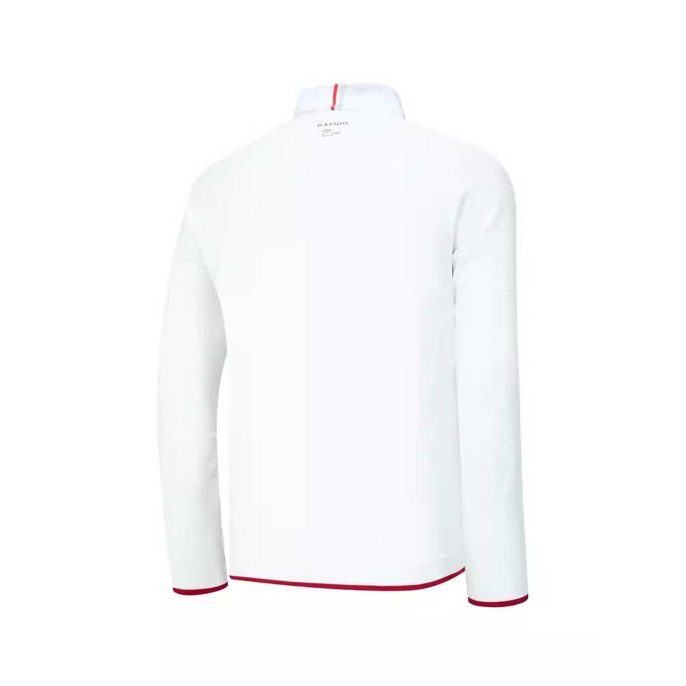 Lookbook ラピード SS24 ライトウェイト ゴルフ プロ ジップアップ ジャケット ホワイト CN4Z76Z10