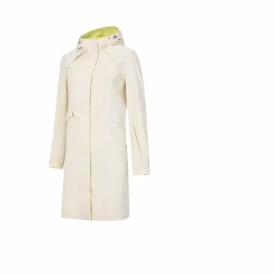RAPIDO SS24 Lightweight Soft Comfort Windbreaker Women Ivory. CP4139U02
