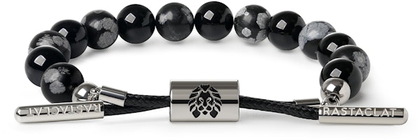 Rastaclat Black Series 2.0 Beaded Bracelet Chinese Style Lion Charm Unisex RC1BBB00290 Rastaclat Black Series 2.0 Beaded Bracelet Chinese Style Lion Charm Unisex RC1BBB00290