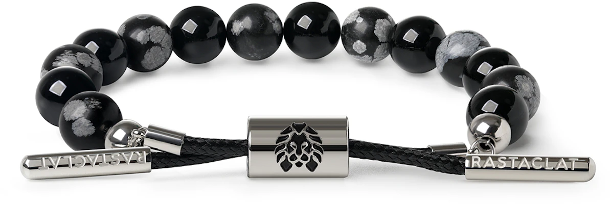 Rastaclat Black Series 2.0 Beaded Bracelet Chinese Style Lion Charm Unisex RC1BBB00290 Buy Rastaclat Black Series 2.0 Beaded Bracelet Chinese Style Lion Charm Unisex RC1BBB00290