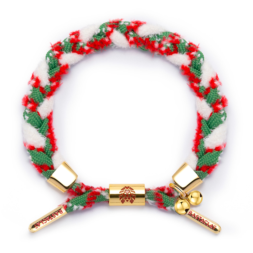 Rastaclat Christmas Eve Snow Reindeer Furry Alloy Bracelet Unisex Couple Style 11440203+21440089