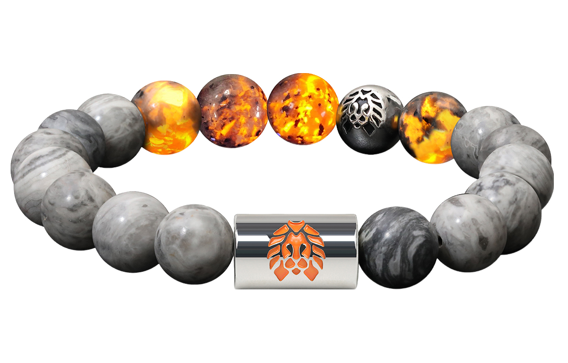 Rastaclat Flame Stone Series UV Color-Changing Bead Bracelet Lucky Gift Set RCDW1222