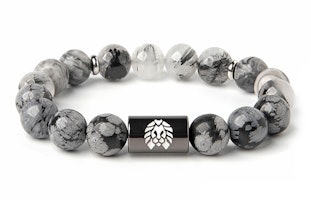 Rastaclat Ink Painting Alloy Beaded Lion Charm Bracelet - Unisex & Couple Style RC1TBB00281 Rastaclat Ink Painting Alloy Beaded Lion Charm Bracelet - Unisex & Couple Style RC1TBB00281