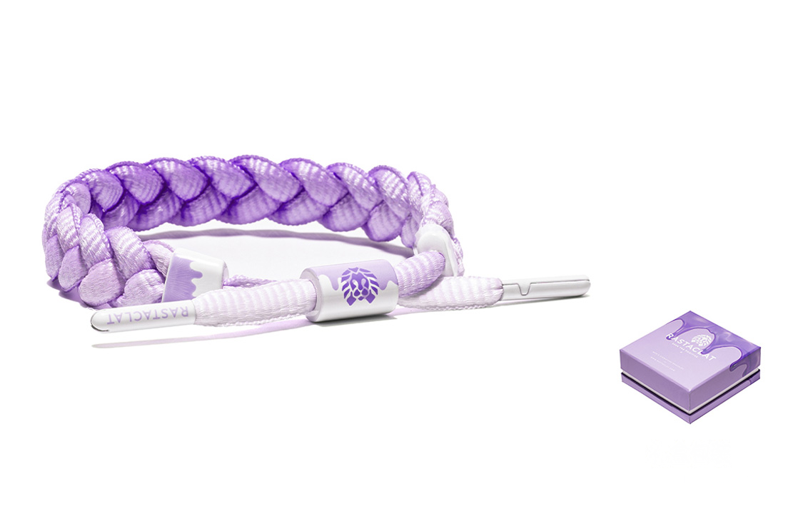 Rastaclat Limited Dissolve Ice Cream Colorway Braided Bracelet Unisex 11440189+11440190