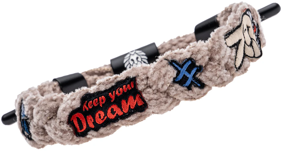 rastaclat-snow-baby-winter-vibe-chenille-braided-bracelet-blue-brown-unisex-rco-01-ipab