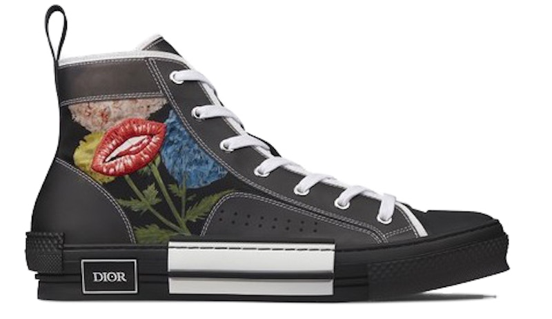 Buy 레이몬드 페티본 x 디올 B23 립플라워 하이탑 3SH118YQM_H963