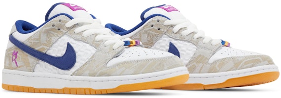 Nike SB Dunk Low 耐磨透氣 低幫 板鞋 男款 紫白 2