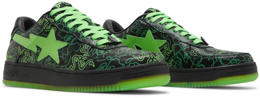 雷蛇 x BAPE Bapesta 低筒 M2 "霓虹迷彩" 1I23191902 Cheap 雷蛇 x BAPE Bapesta 低筒 M2 "霓虹迷彩" 1I23191902