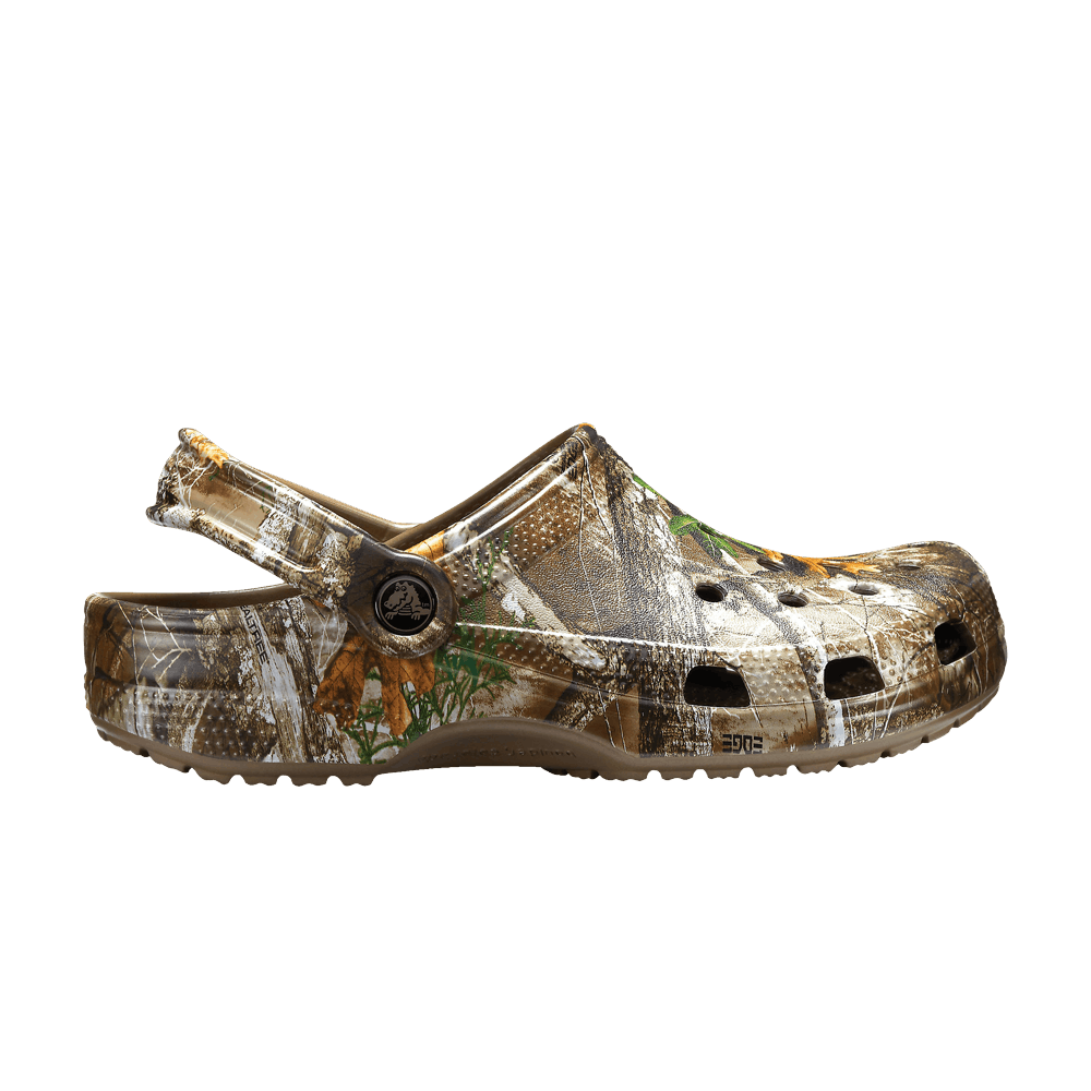 Buy Realtree×Crocs クラシック クロッグ「エッジカモ - ウォルナット」 205413-302
