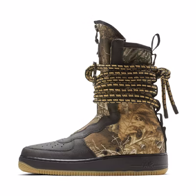 Realtree Nike SF Air Force 1 Hi 'Black Camo'