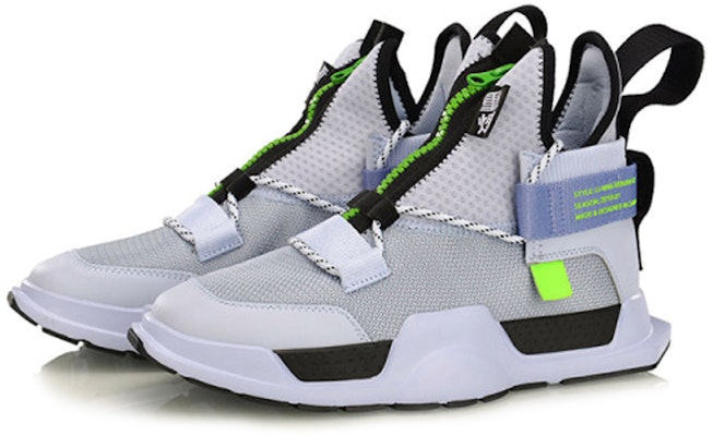 Li-Ning Reburn V2 x New York Fashion Week 'Grey White' AGBP028-4 Lookbook Li-Ning Reburn V2 x New York Fashion Week 'Grey White' AGBP028-4