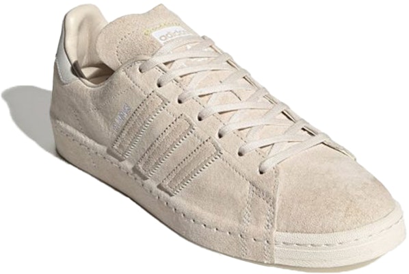RECOUTURE x adidas Campus 80 '核心白' FY6750 Lookbook RECOUTURE x adidas Campus 80 '核心白' FY6750