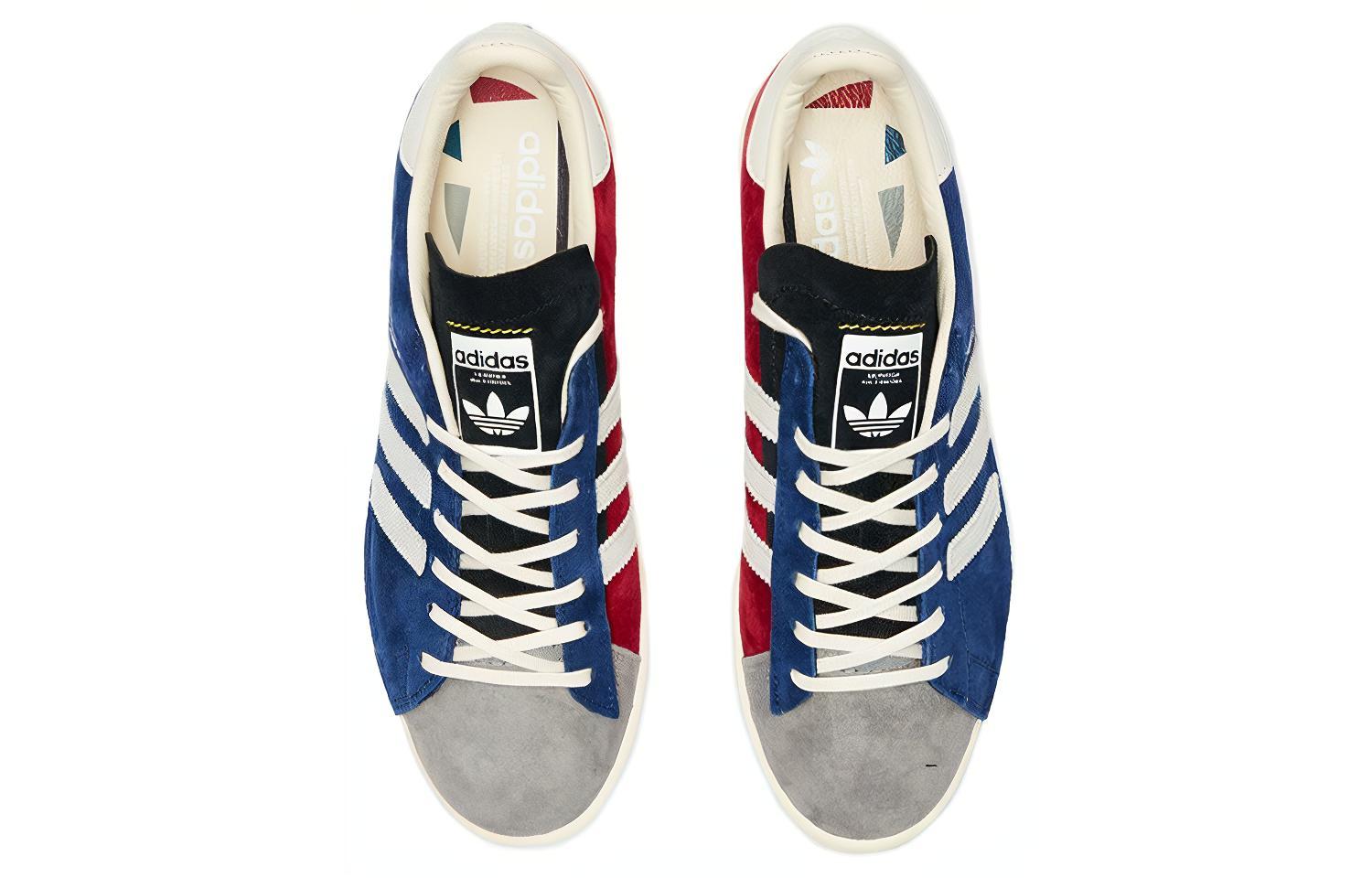 Lookbook Recouture x adidas Campus 80 'Azul Oscuro' FY6753