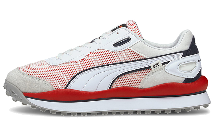 Red Bull Racing x Puma Style Rider 'Red White' 306784-02