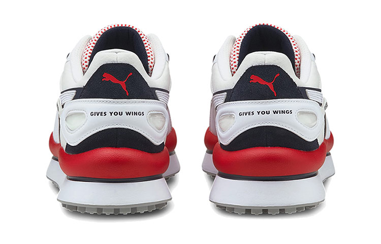 Shop Puma Red Bull Racing Style Rider 紅白灰 低筒運動鞋