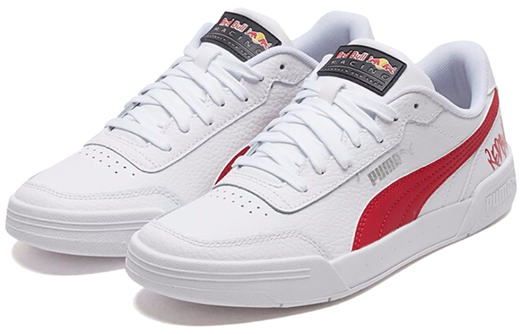 Lookbook プーマ RBR カラカル 白/赤 ローカット スニーカー 339854-02