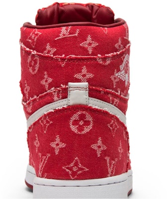 Red Ribbon Recon x Air Jordan 1 Retro High 'Supreme & Louis Vuitton' Custom 555088-103-SLV Sizing Red Ribbon Recon x Air Jordan 1 Retro High 'Supreme & Louis Vuitton' Custom 555088-103-SLV