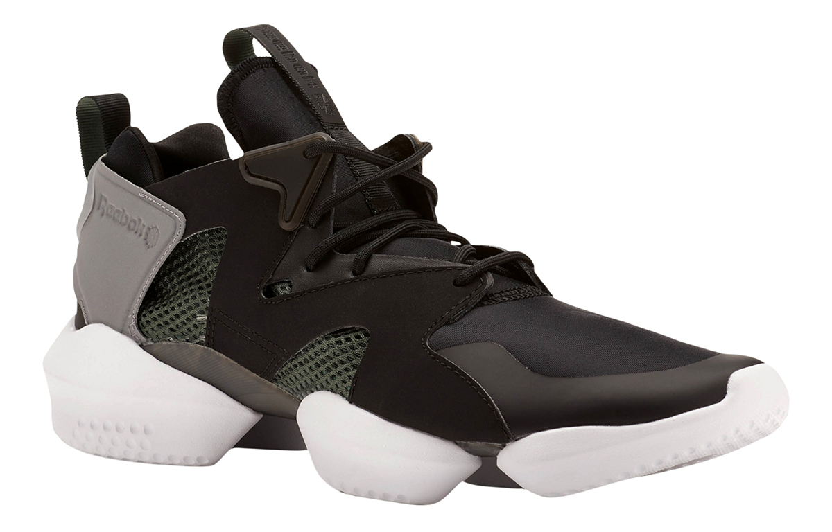 Lookbook Reebok 3D Op. Lite ''Grijs Zwart Groen'' CN3911