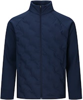 Reebok Navy Blue Minimalist Raglan Down Jacket Long Sleeve Warm Coat. 24FRC231MGN2 Reebok Navy Blue Minimalist Raglan Down Jacket Long Sleeve Warm Coat. 24FRC231MGN2