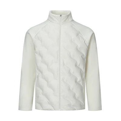 Reebok Plain Minimalist Insulated Raglan Puffer Jacket - Off-White. 24FRC231MGW2
