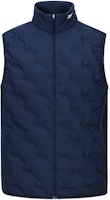 Reebok Solid Color Warm Down Vest Dark Navy Blue 24FRC233MGN2 Reebok Solid Color Warm Down Vest Dark Navy Blue 24FRC233MGN2