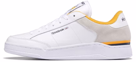 Reebok Ad Court 'White Gray Yellow' GX0028 Reebok Ad Court 'White Gray Yellow' GX0028