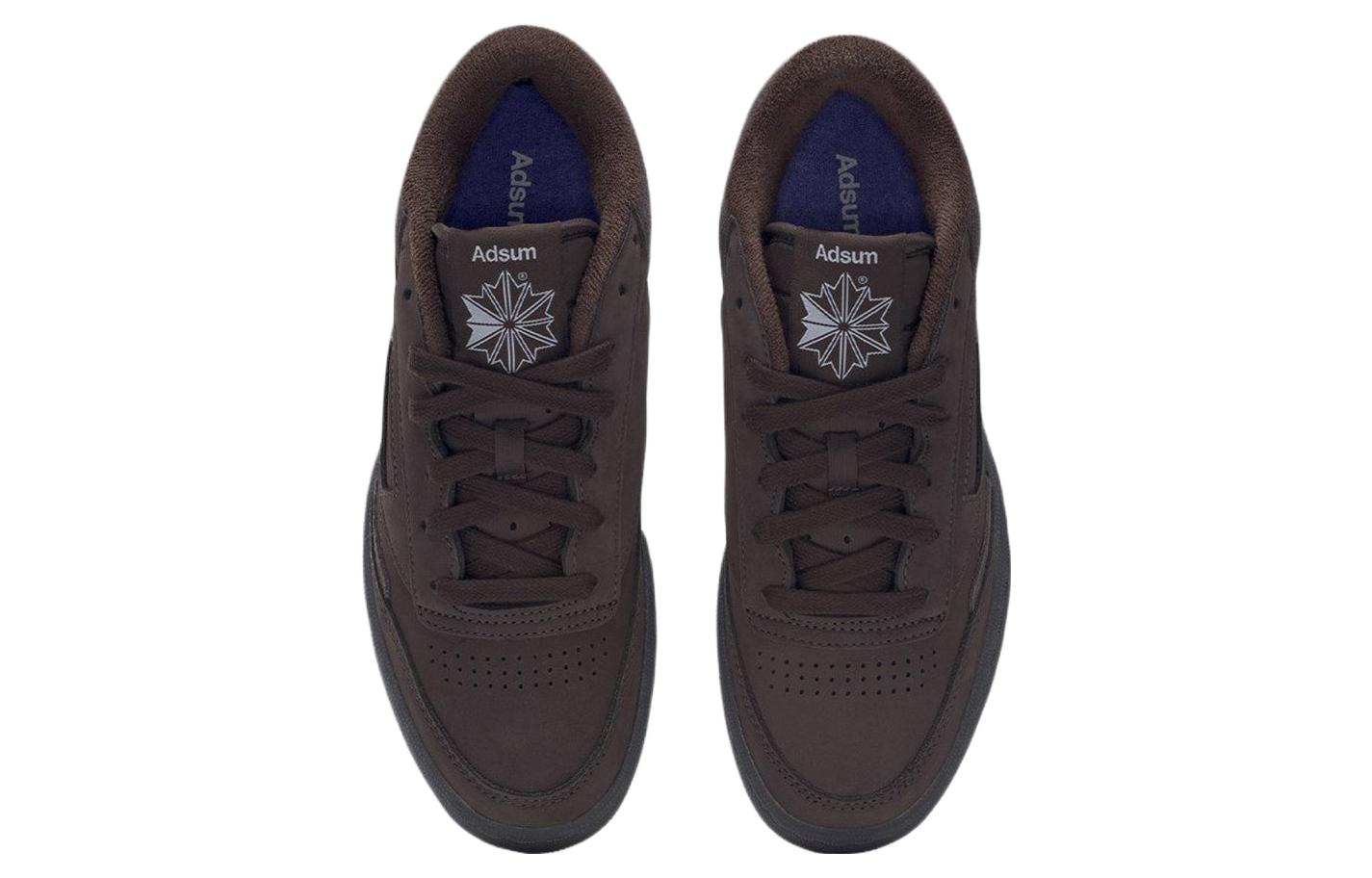 Shop Reebok Adsum x Club C Mid 'Brown' GW4784