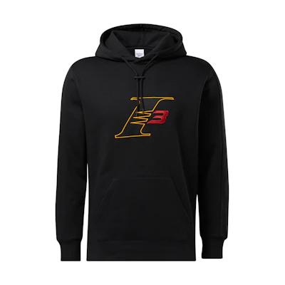 Reebok AI I3 Fleece Pullover Hoodie Black Alphabet Graphic Sportswear HD4197