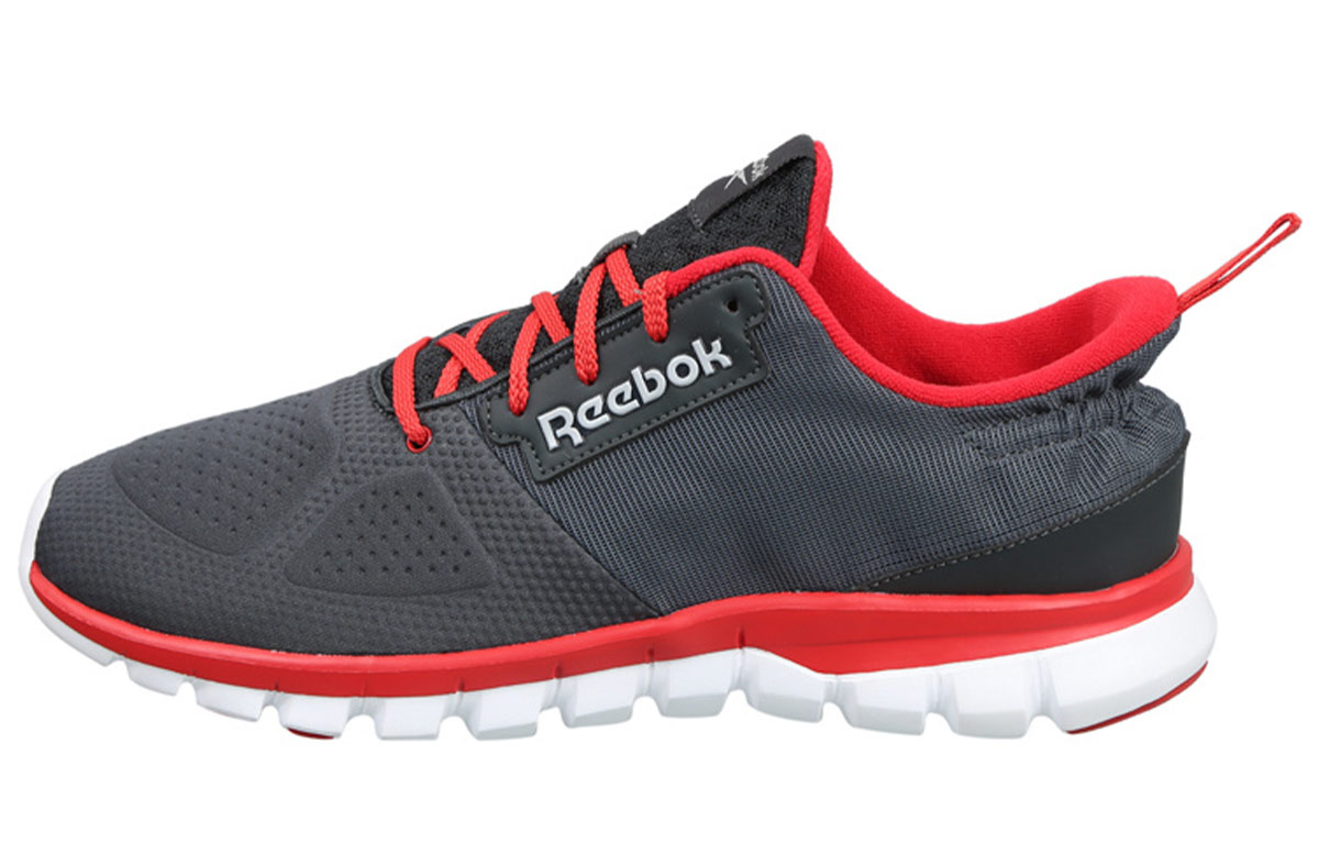 Reebok Aim Runner Shoes Grey/Red EX4106