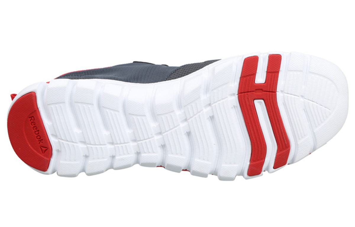Details for Reebok Aim Runner Schuhe Grau/Rot EX4106