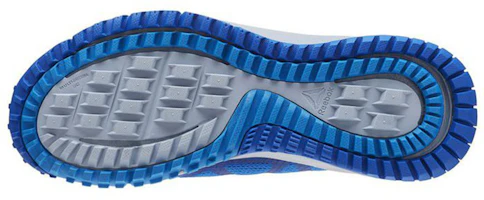 Details for Reebok 全地形自由運動防滑減震低筒跑步鞋 男款 藍灰