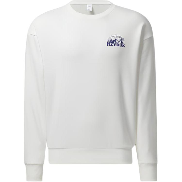 Reebok American Graphic Pullover Sweatshirt Unisex Pink White HB9676