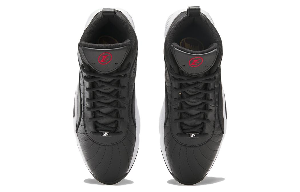 Shop Reebok Answer 3 防滑耐磨 高筒 復古籃球鞋 男女同款 黑色