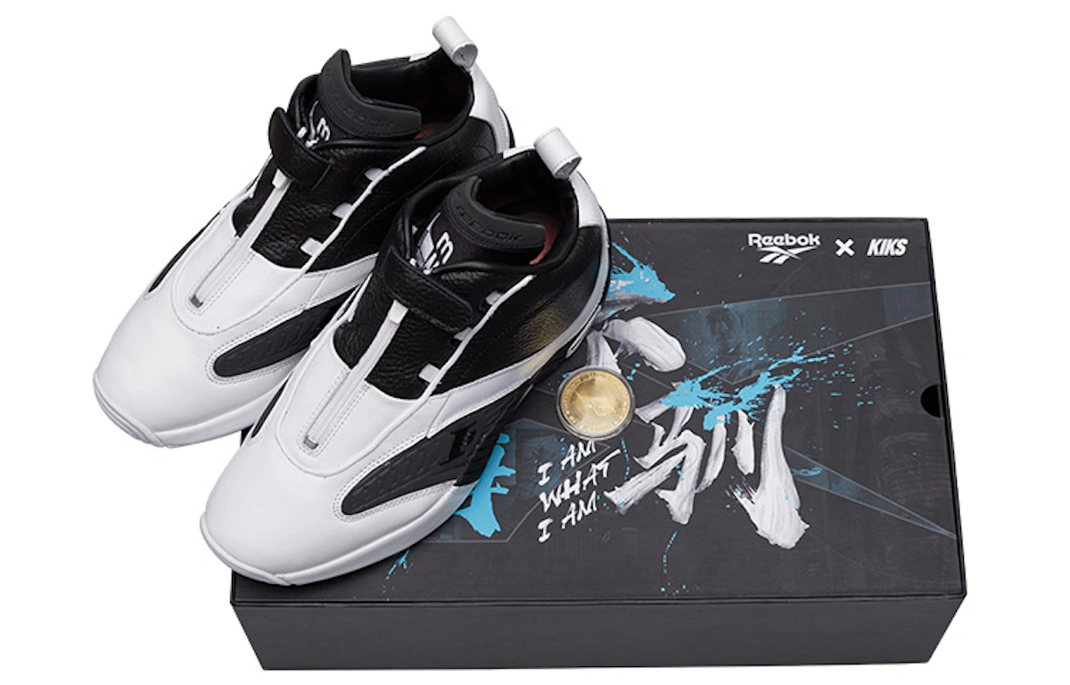 Reebok Iverson Answer 4 'Black White'