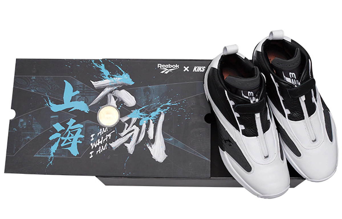 Reebok Iverson Answer 4 'Black White'