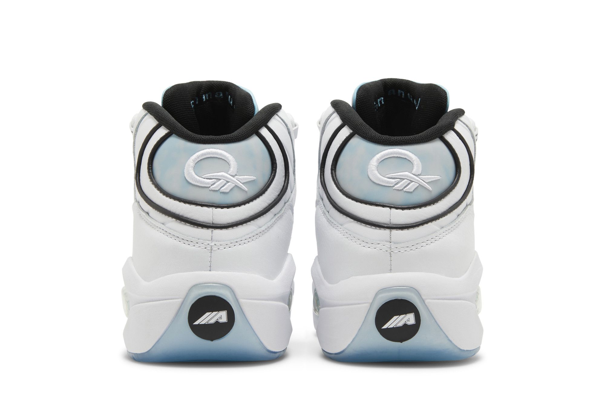 Sizing Reebok Anuel AA x Question Mid Double Toe ''Karibischer Himmel'' IF7394