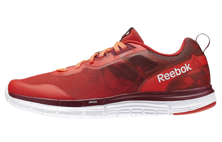 Reebok Athletic Running Shoes 'CMFT Lightweight Red'